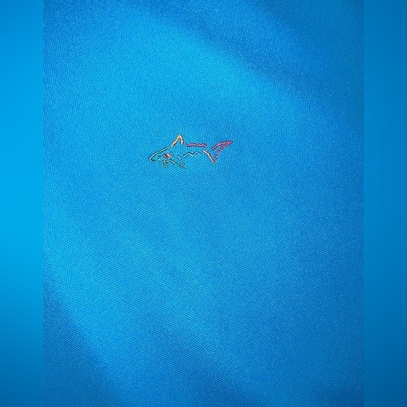 Greg Norman Men's Blue Polo Shirt size Large - Picture 5 of 5